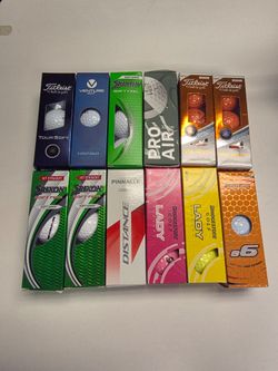 Brand new sleeves of golf balls - $1 per ball