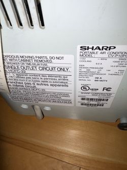 Sharp air conditioner 10k btu