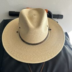 Stetson Straw Hat Size 71/4