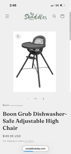Boon high chair