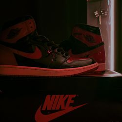 Jordan 1 Patent Bred 
