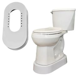 Toilevator Toilet Base Riser 500 lb Capacity 3.5" High Raised Toilet Seat - Toilet Base Plate brand new