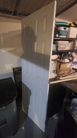 Four white interior doors