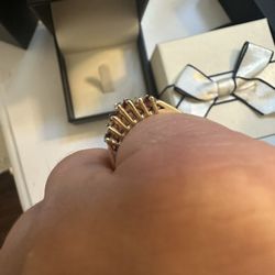 Ruby And Diamond Ring