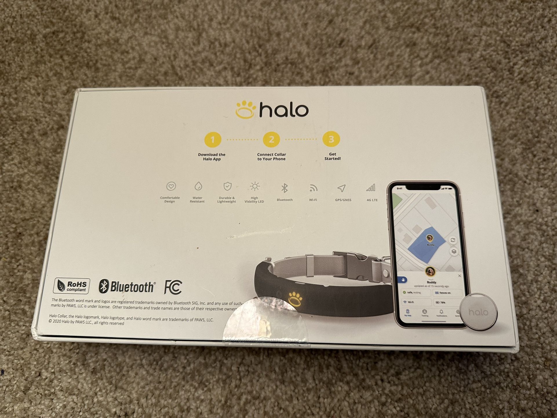 Halo Collar (smart collar, virtual fence) Gen 1 for Sale in Vashon