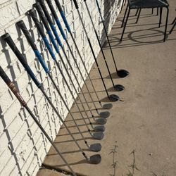 Full left handed golf set