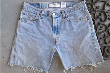 Levi's 505 Cut-off Denim Shorts W34