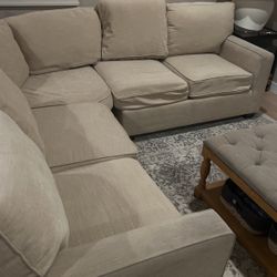 Pottery Barn Cameron Sectional Couch 