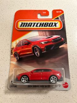 Matchbox 2024 Subaru wrx s4 sti