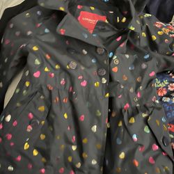 Girl Size 2T Raincoat With Warmth Inside 