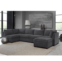 6 pieces sectional couch