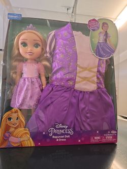 Disney Princess Rapunzel Doll & Dress Set