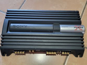 Sony XM-ZR604 Xplod 4/ 3 Channel Car Amplifier Mosfet - 600 Watts