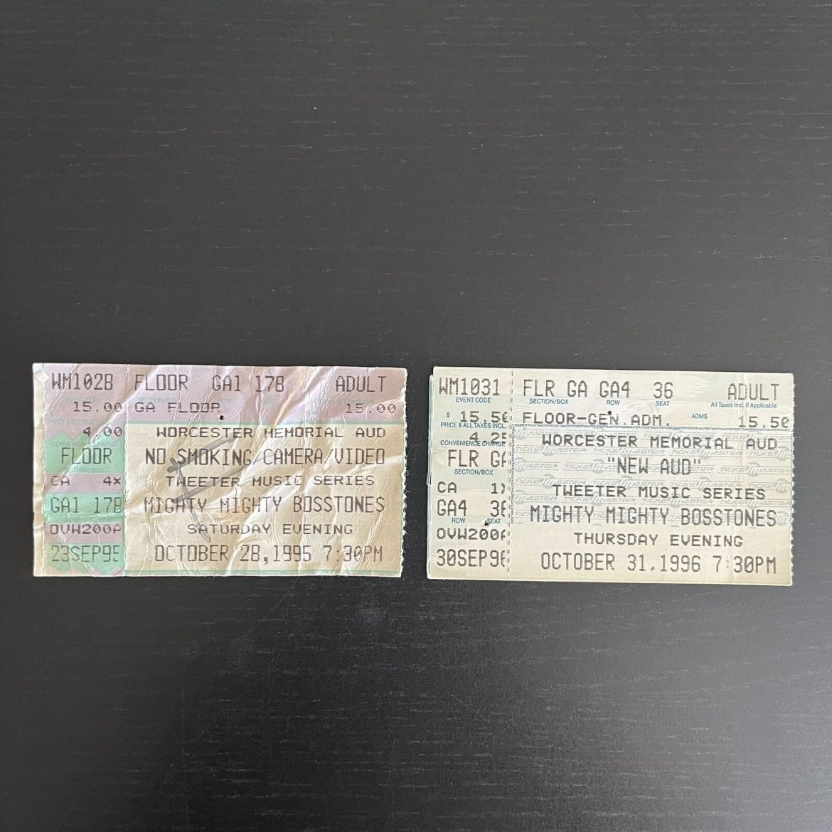 Mighty Mighty Bosstones Concert Tickets 1(contact info removed) Worcester MA Tweeter Music