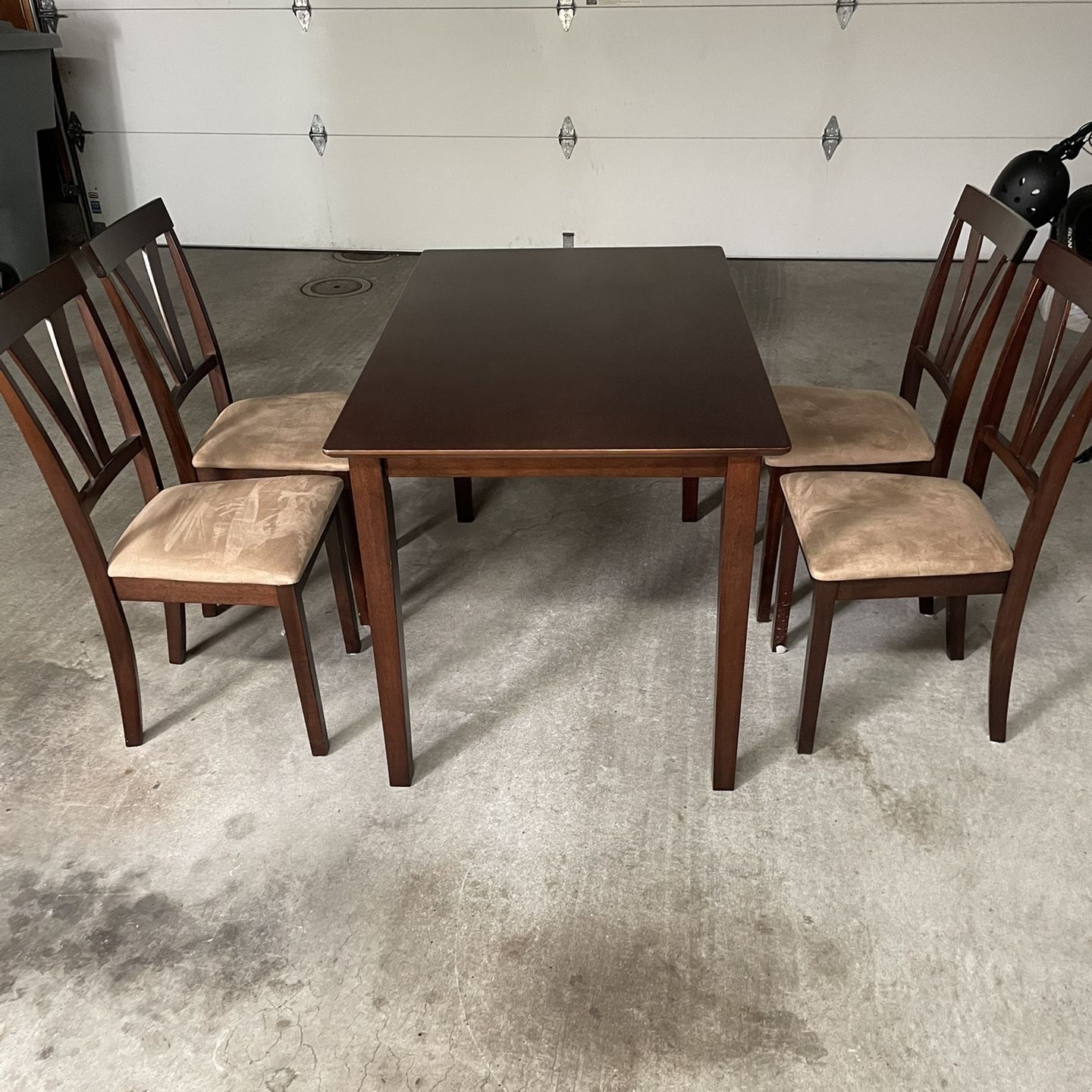 Small Solid Wood Dining Set