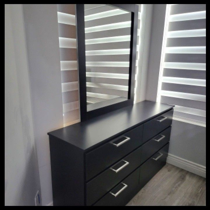 NEW DOUBLE DRESSER WITH MIRROR 🛠️ ASSEMBLED