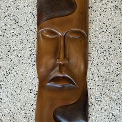 Handmade Brazilian Wood Wall Art – 10”x24”