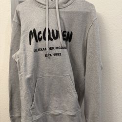 Alexander McQueen Graphic Print Hoodie