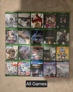 Xbox One & PS4 Games For Sale — Individual Prices Listed**