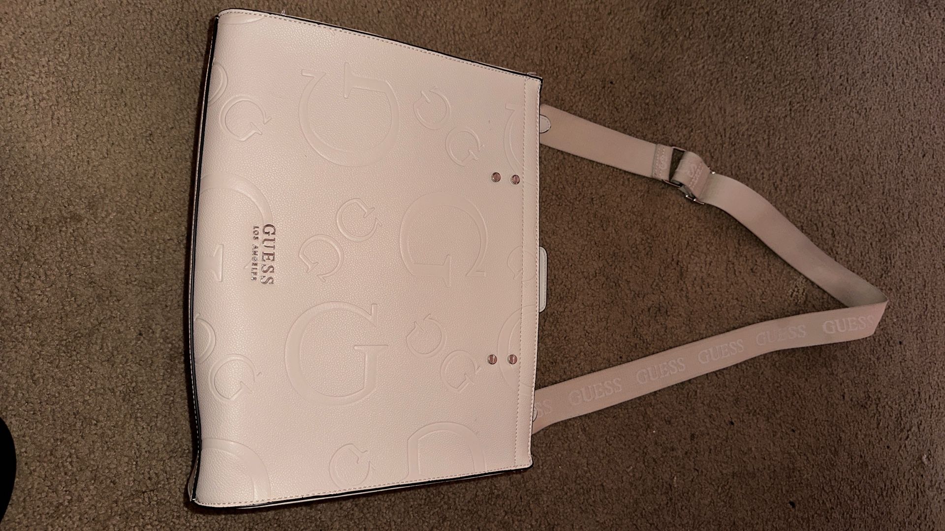 Cream Colored Guess bag