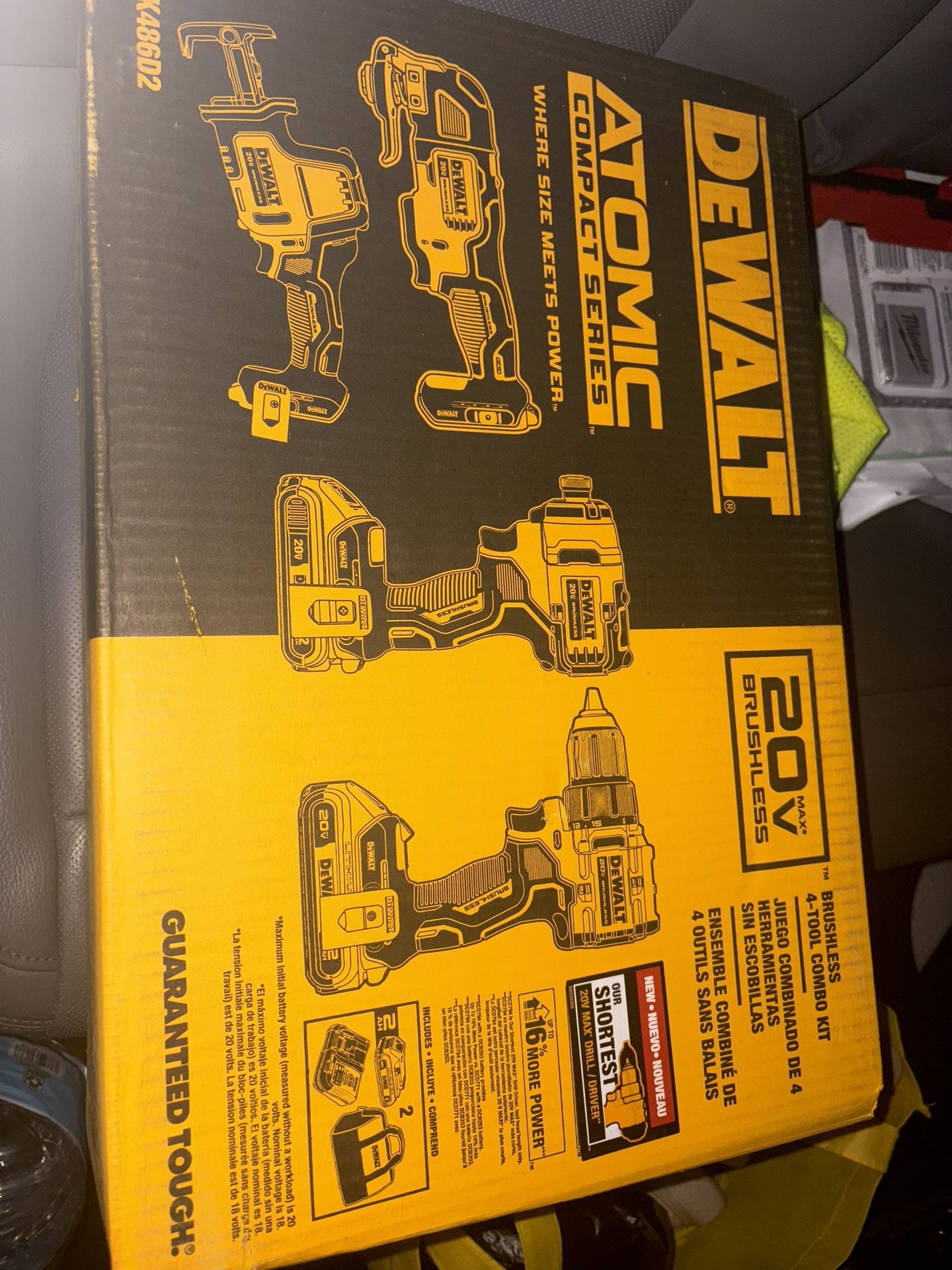 Dewalt 4 Tool Kit