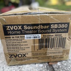 ZVOX Soundbar SB380 Home Theater Sound System