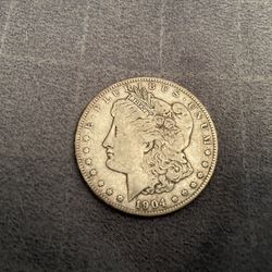 1904-S Silver Morgan Dollar 