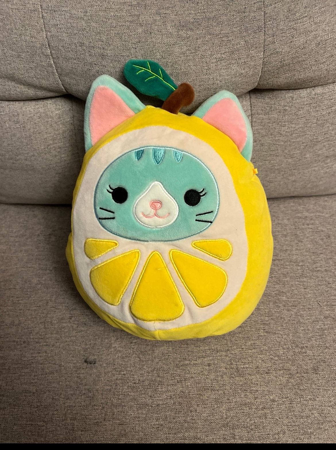 Collectible Squishmallows Corinna The Lemon Cat 10-inch Plush Toy