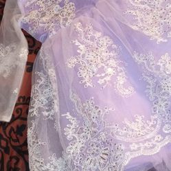 NNJXD Girls' Tulle Flower Princess Wedding Dress for Toddler and Baby Girl

