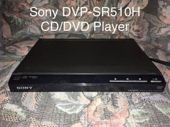 Sony DVP-SR510H CD/DVD Player HDMI + AV connections 18p upscaling with Remote