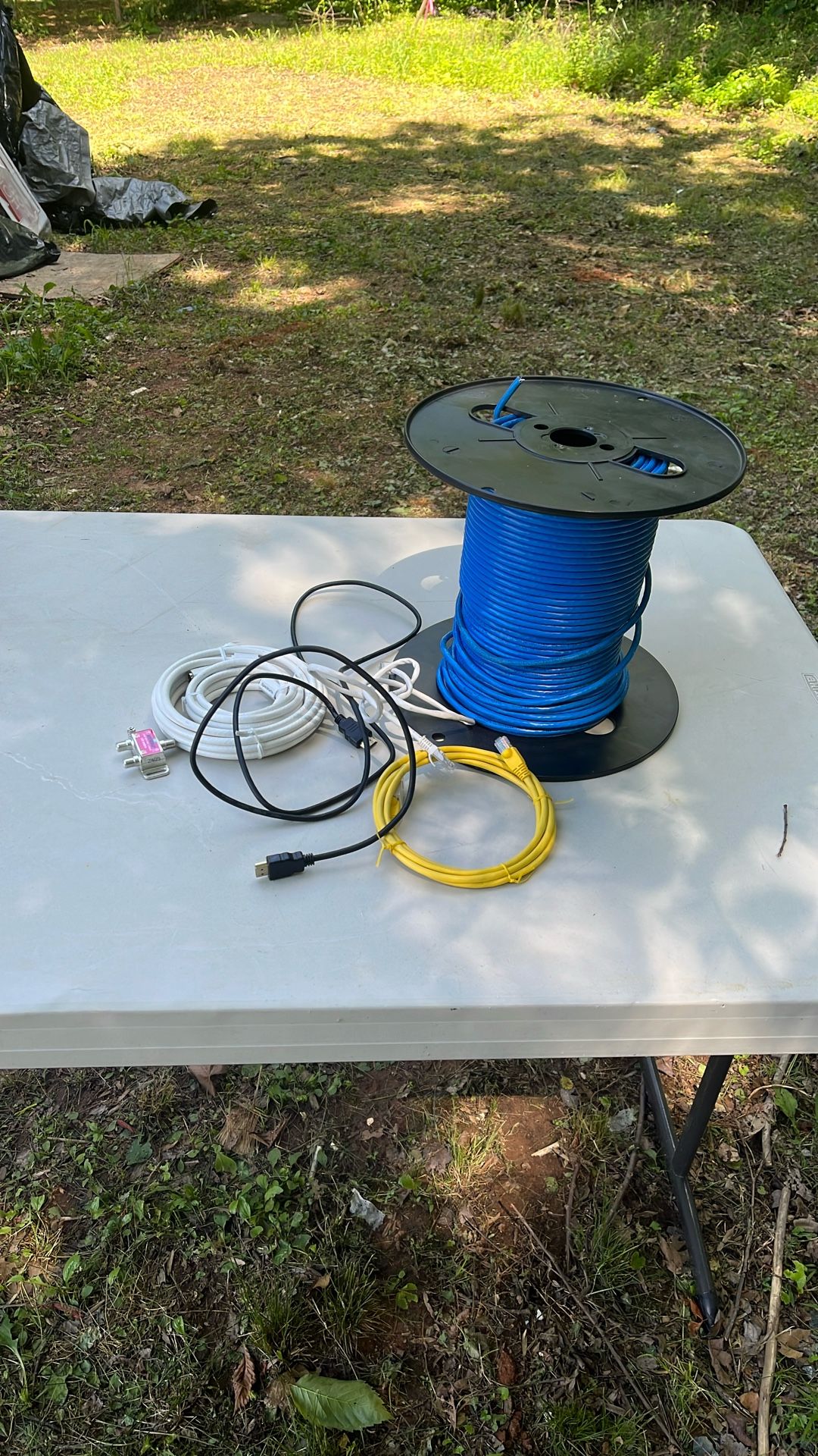 Blue Cable For Electronics