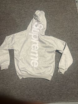 Grey Supreme Hoodie