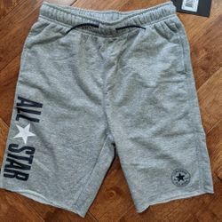 Converse All Star Slim Knit Terry Shorts Boy's 