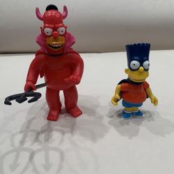 Simpsons- Playmates Figures And Accessories