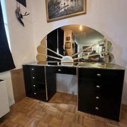 Vintage Mirrored Vanity