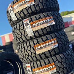 ‼️📲285/70/17 Vendo Set De Llantas Nuevas Marca Arroyo RT
