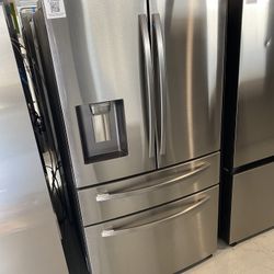 Stainless Steel 28 Cu. Ft. 4-Door French Door Refrigerator