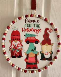 Christmas Gnome decor