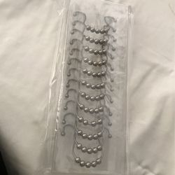 NEW SHOWER CURTAIN HOOKS 12ct.