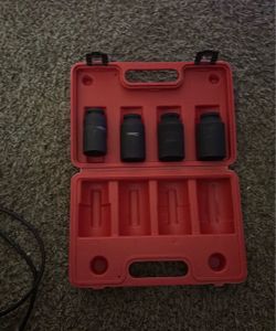 Deep Impact Socket Set with Case