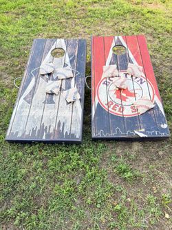 Red Sox Yankees Cornhole Set