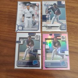 Luis Gil Rookies And Rated Rookies Pink New York Yankees Star Pitcher 