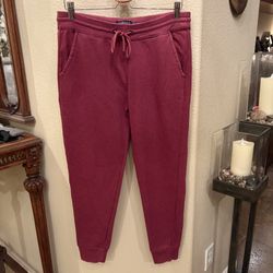 AMERICAN EAGLE OUTFITTERS Magenta Jogger Sweatpants Size Medium