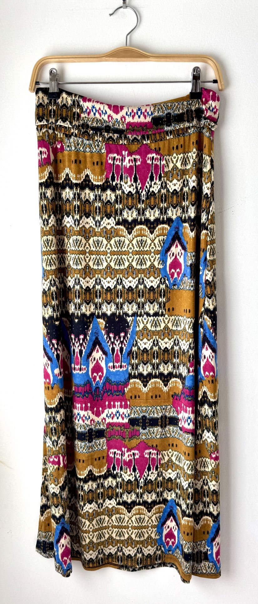 Print Maxi Skirt, Large