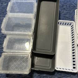 Storage Containers and Drawer Organizers 