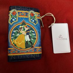 Stain Glass Beauty And The Beast Loungefly Wallet 