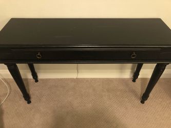 World market console table black