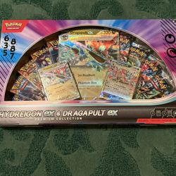 Pokemon Hydreigon Ex & Dragapult Ex Premium Collection 