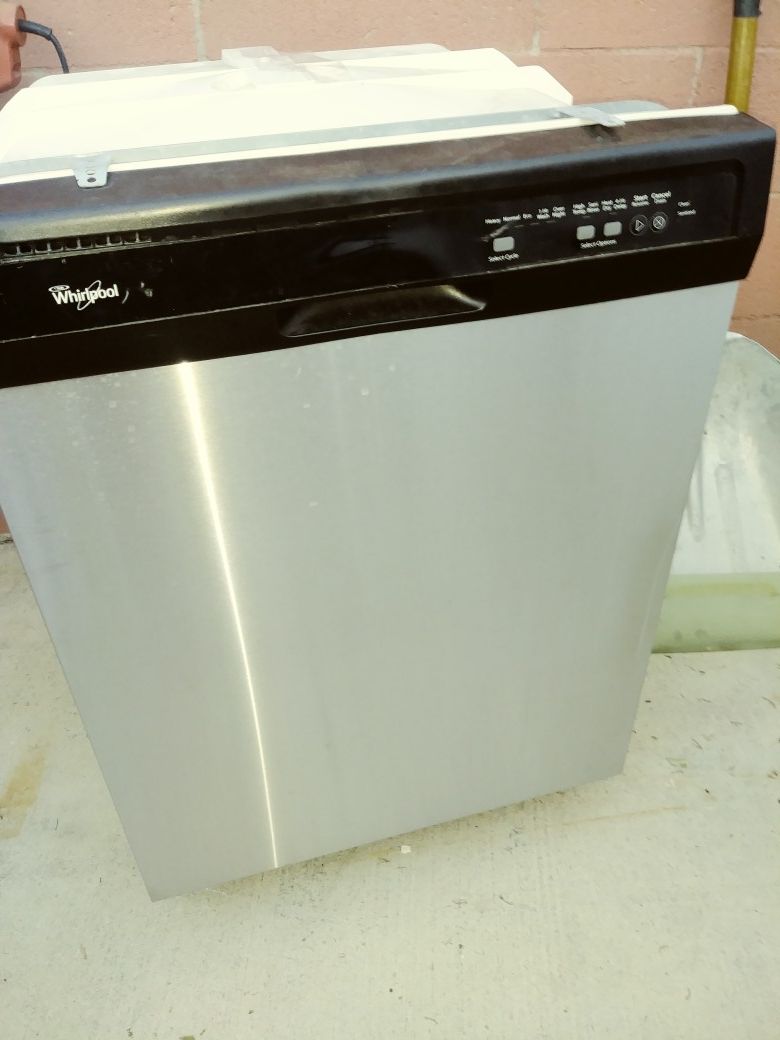 Whirlpool dishwasher about 4 years old