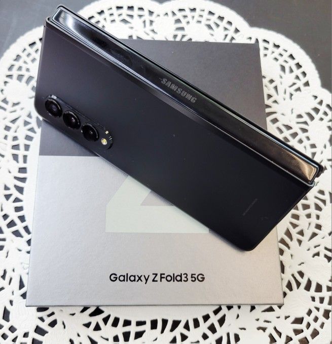 Samsung Galaxy Z Fold 3 5g 256gb Unlocked 100% Fully Unlocked In Box